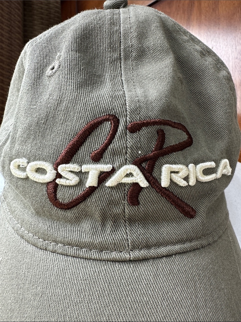 Costa Rica Embroidered Baseball Cap - Picture 3 of 10